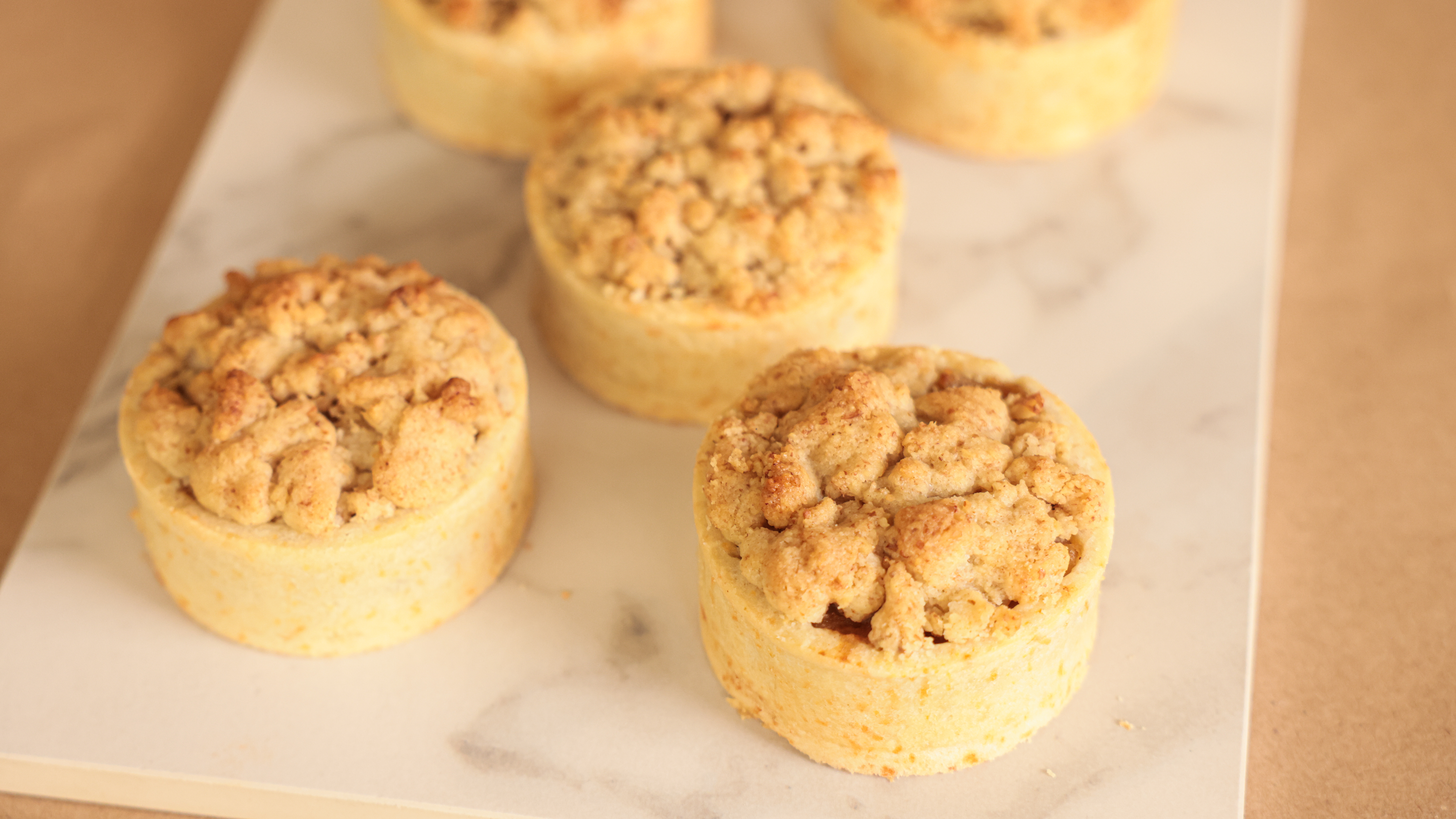 Crumble de frutos rojos x12