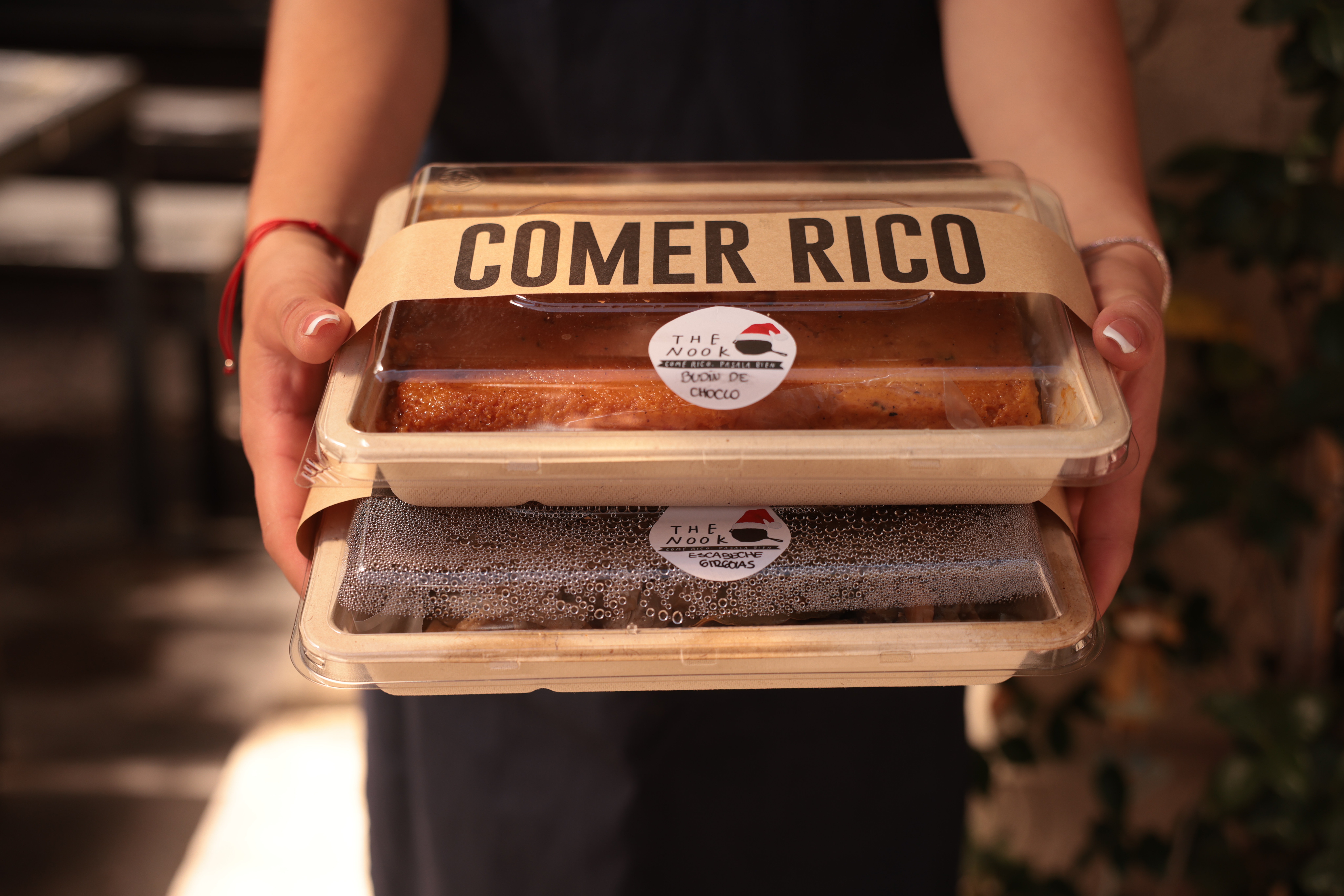 Budin de choclo caramelizado